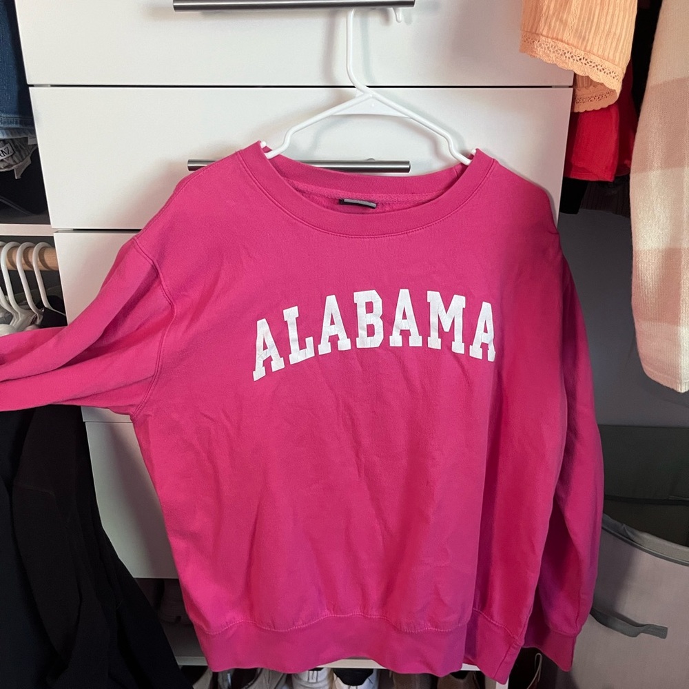 MV Sport Pink Alabama Crewneck